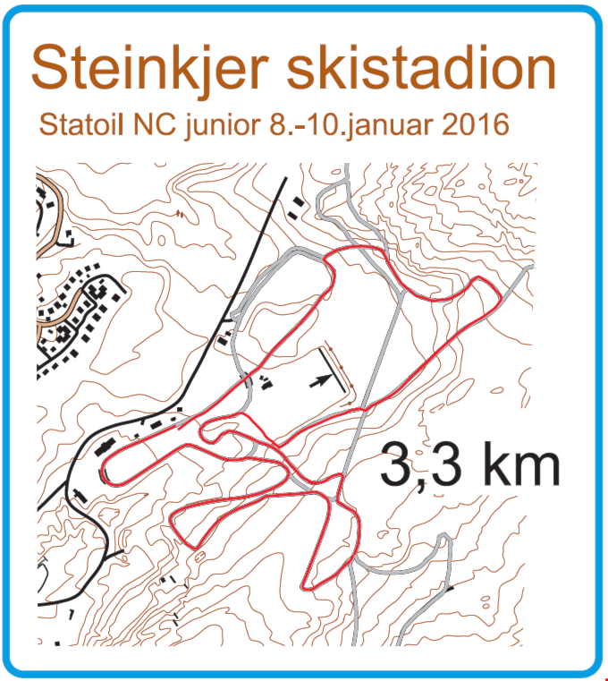 3,3 km