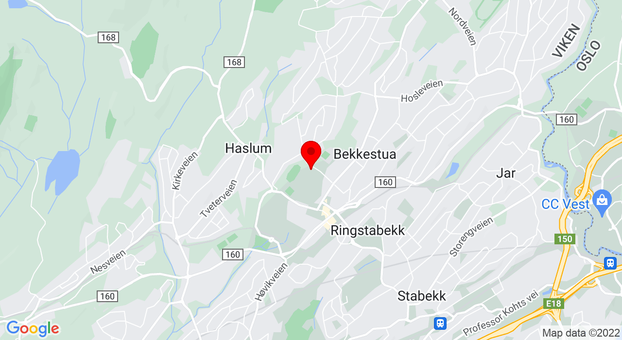 Google Map of Nadderudhallen, haukeveien 12,1357+BEKKESTUA