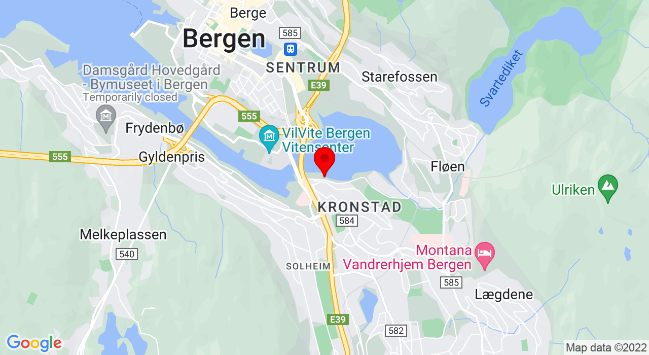 Google Map of Møllendlsveien 12,5009+BERGEN