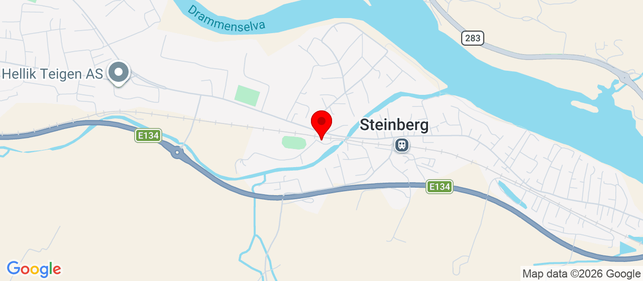Kart over Ole Frises vei 2 (Hollywood) Steinberg