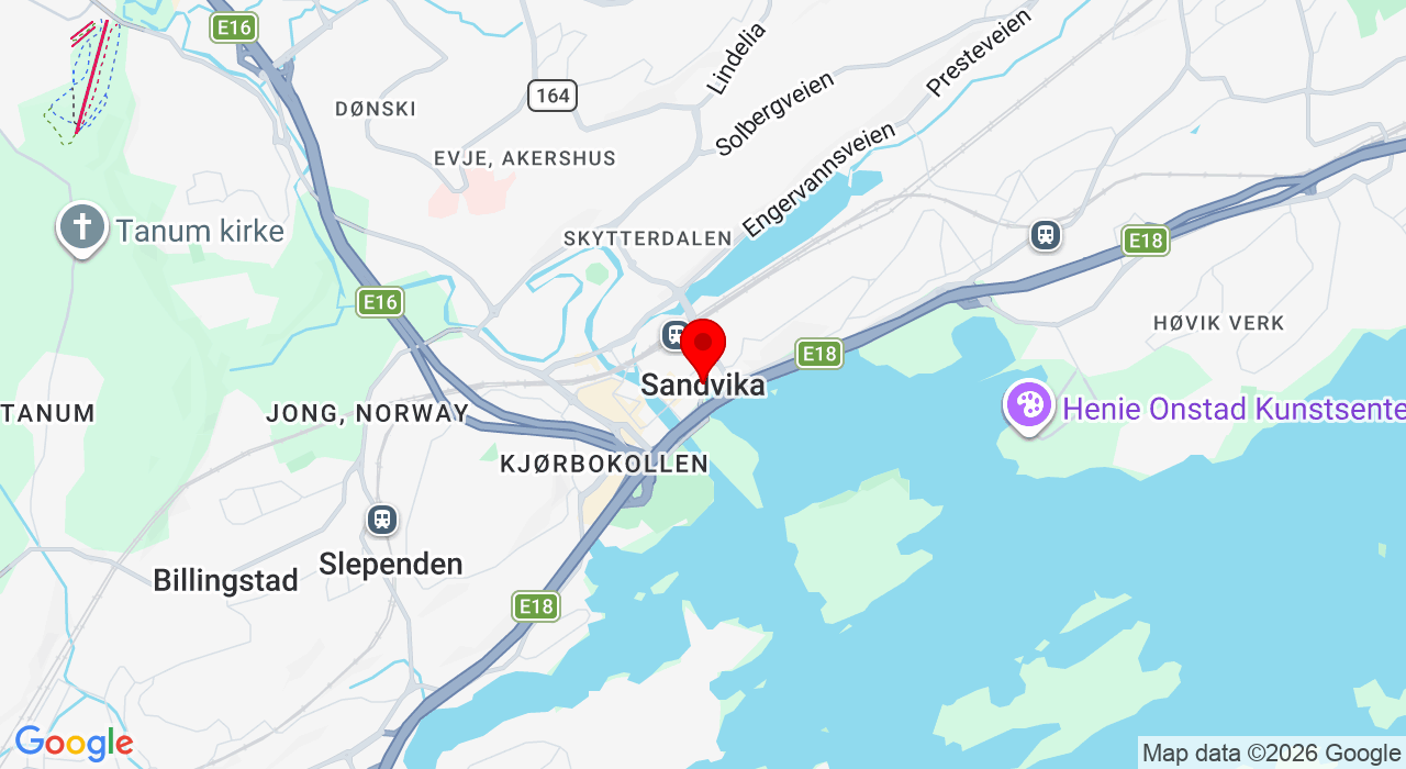 Google Map of https://www.google.com/maps/place/Bigroom i 4. etasje i VFG4,Sandvika