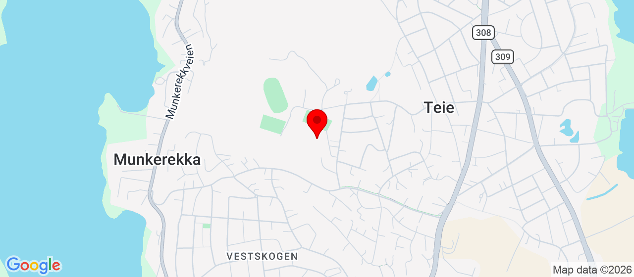 Kart over Øvreveien 9 Nøtterøy