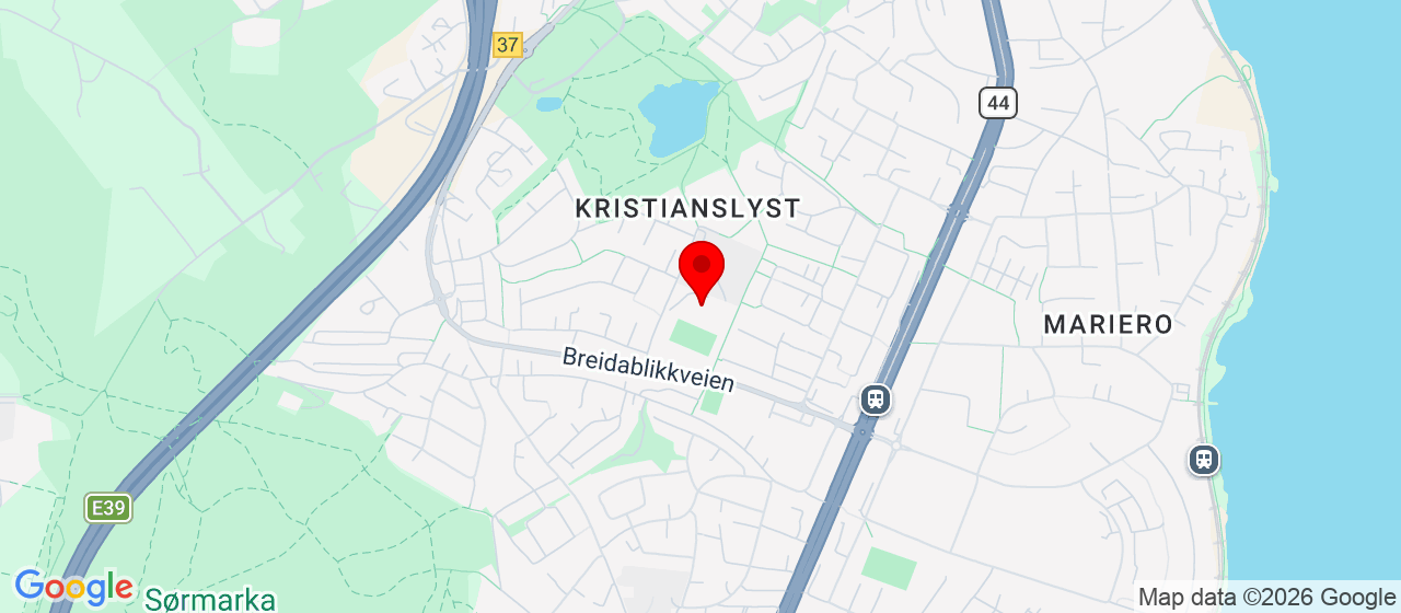 Kart over Hetlandshallen 