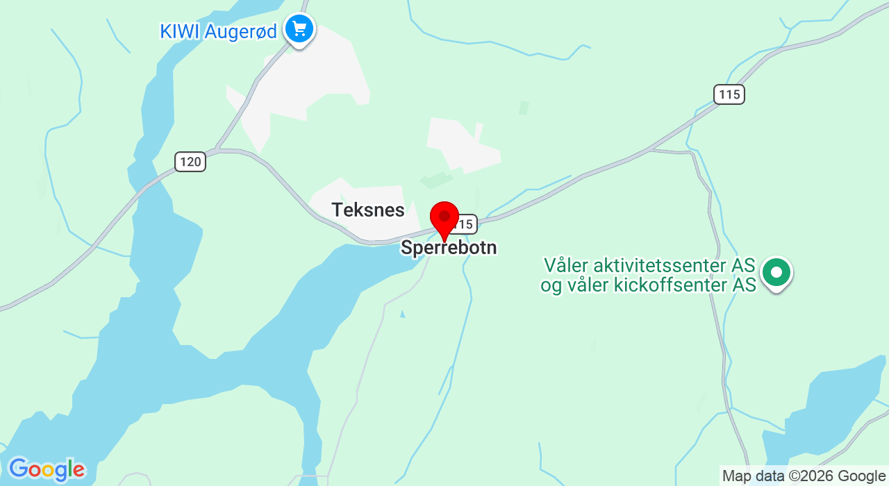 Google Map of https://www.google.com/maps/place/Sperrebotn 