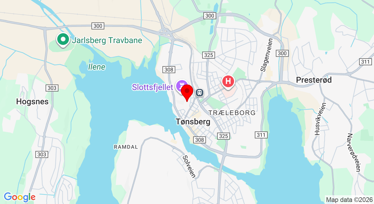 Google Map of https://www.google.com/maps/place/Baglergaten 16,Tønsberg