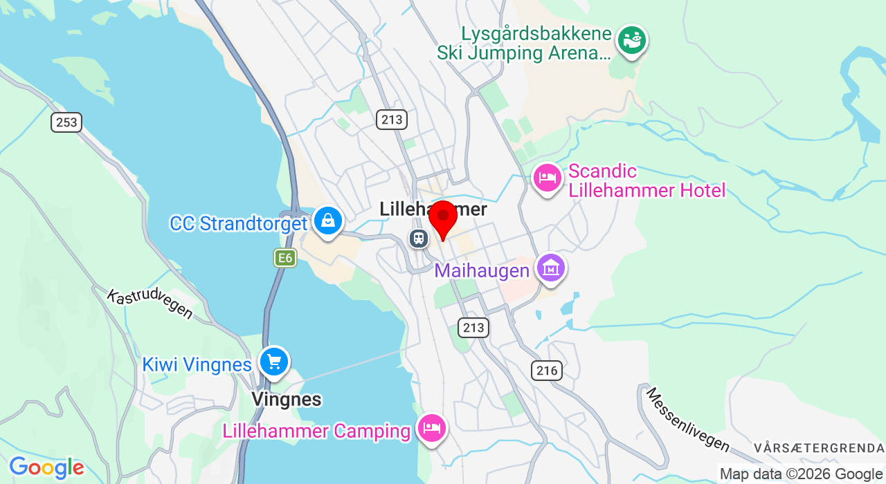 Google Map of https://www.google.com/maps/place/Kirkegata,55+2609