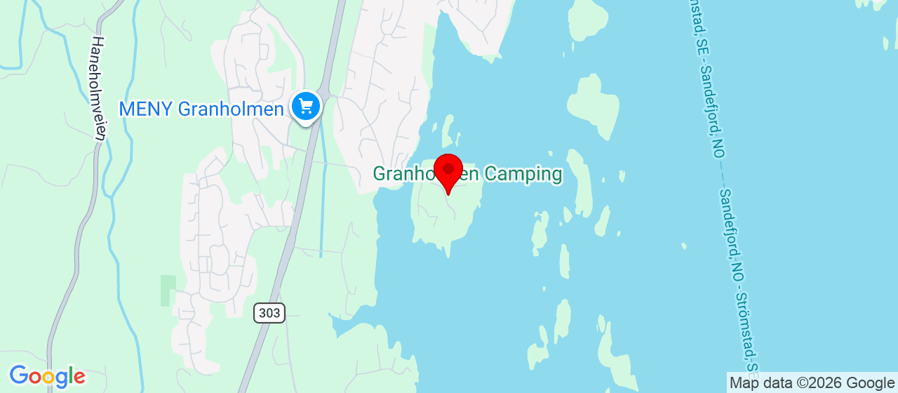 Kart over Granholmen 78 Sandefjord