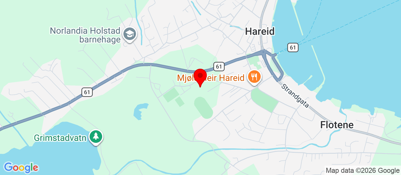 Kart over Hareidhallen 