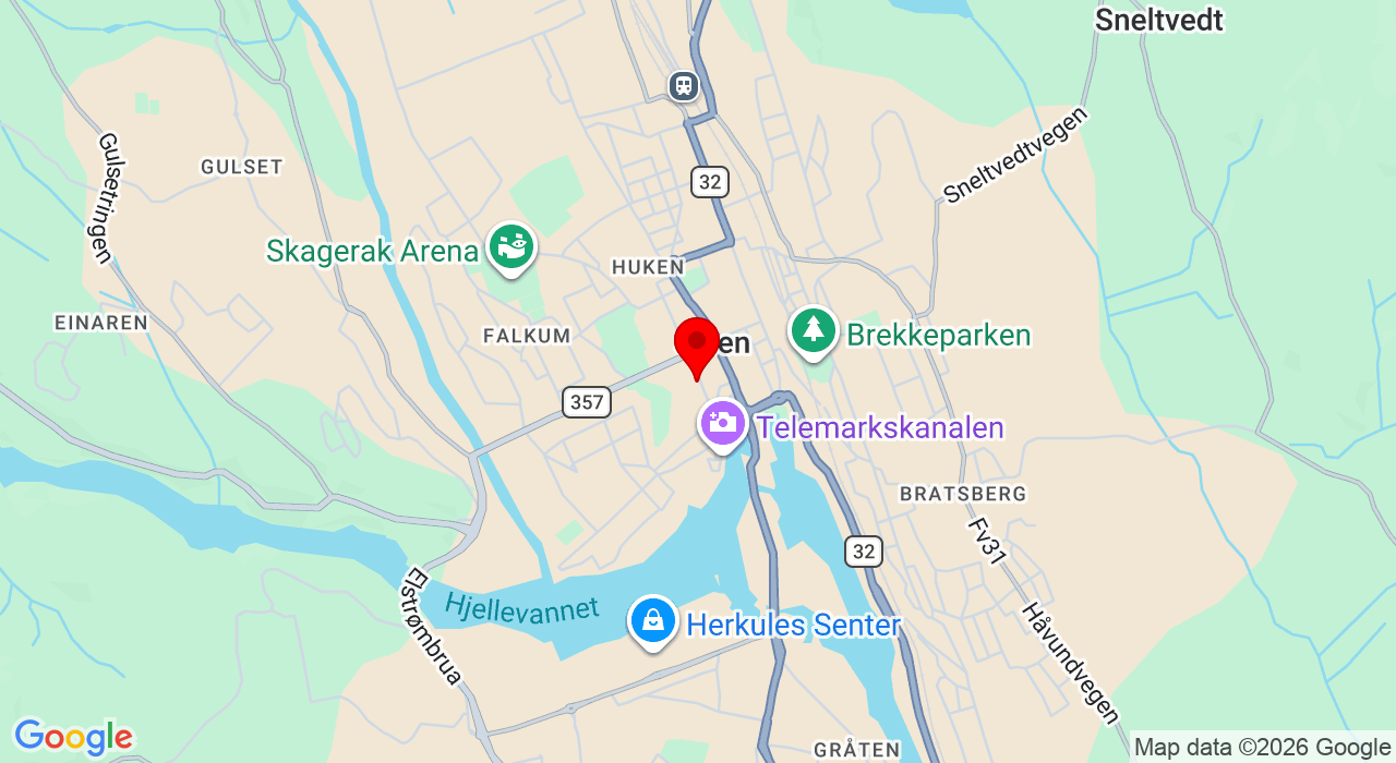 Google Map of https://www.google.com/maps/place/Lundegata 15,3724+Skien