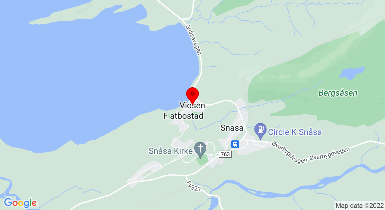 Google Map of Viosen idrettsbrakka,7760+SNÅSA