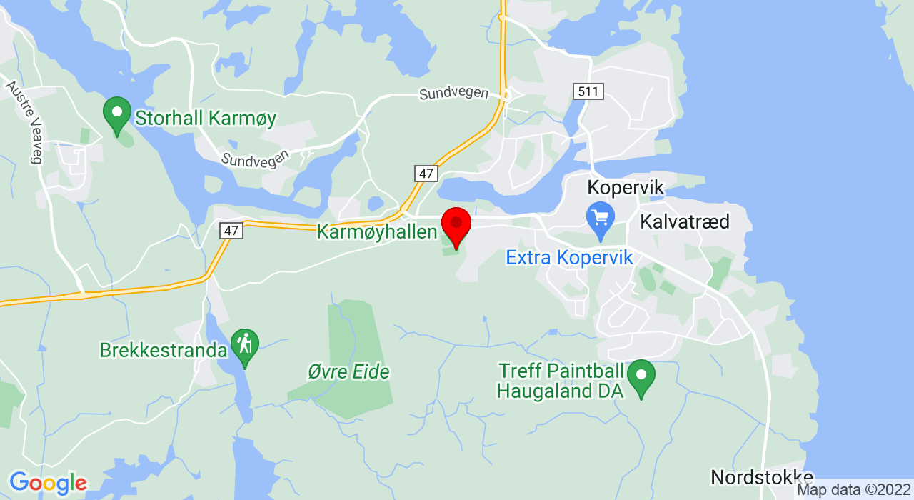 Google Map of Kunstgress Karmøyhallen,+