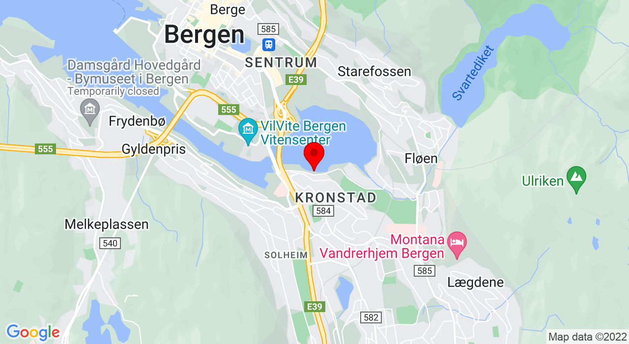 Google Map of Møllendalsveien 12,5097+BERGEN