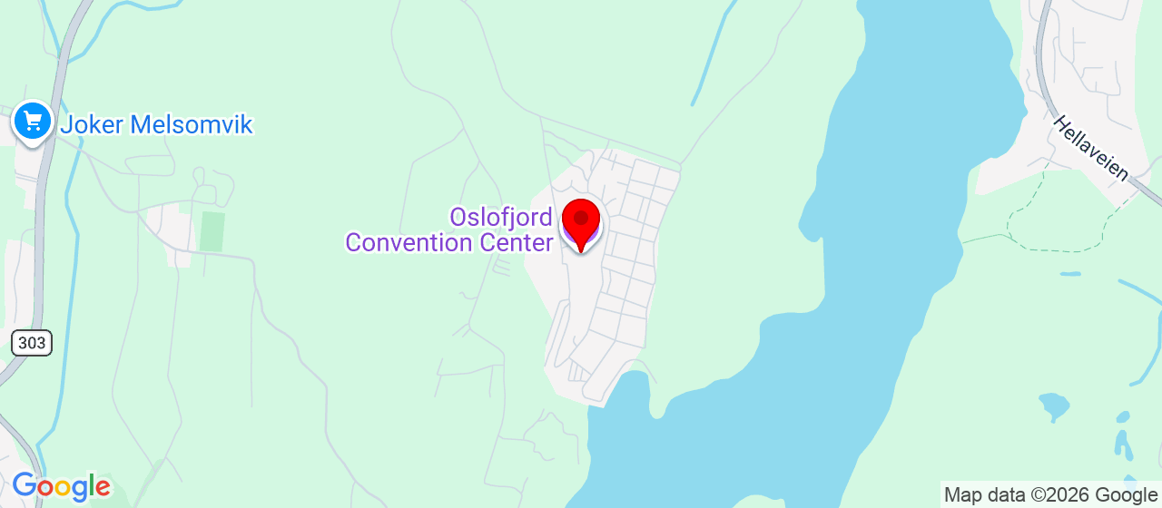 Kart over Oslofjord Convention Center 