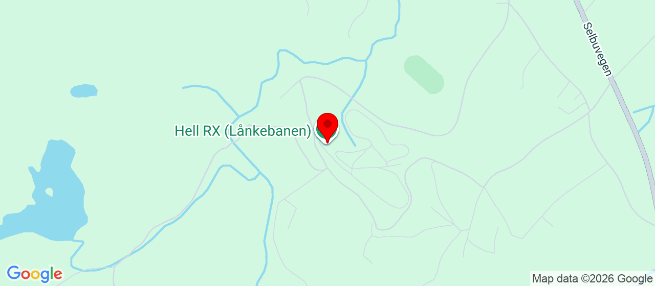 Kart over Lånkebanen Stjørdal