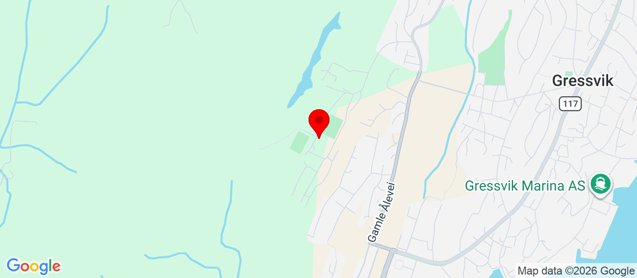 Kart over Trondalsveien 31 GRESSVIK