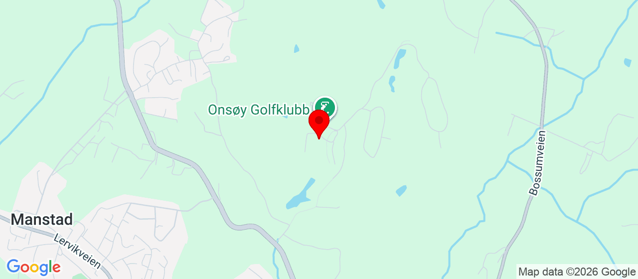 Kart over Golfsvingen 1 MANSTAD