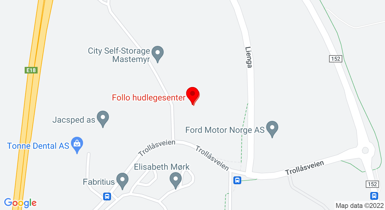Google Map of Trollåsveien 4,1414+TROLLÅSEN