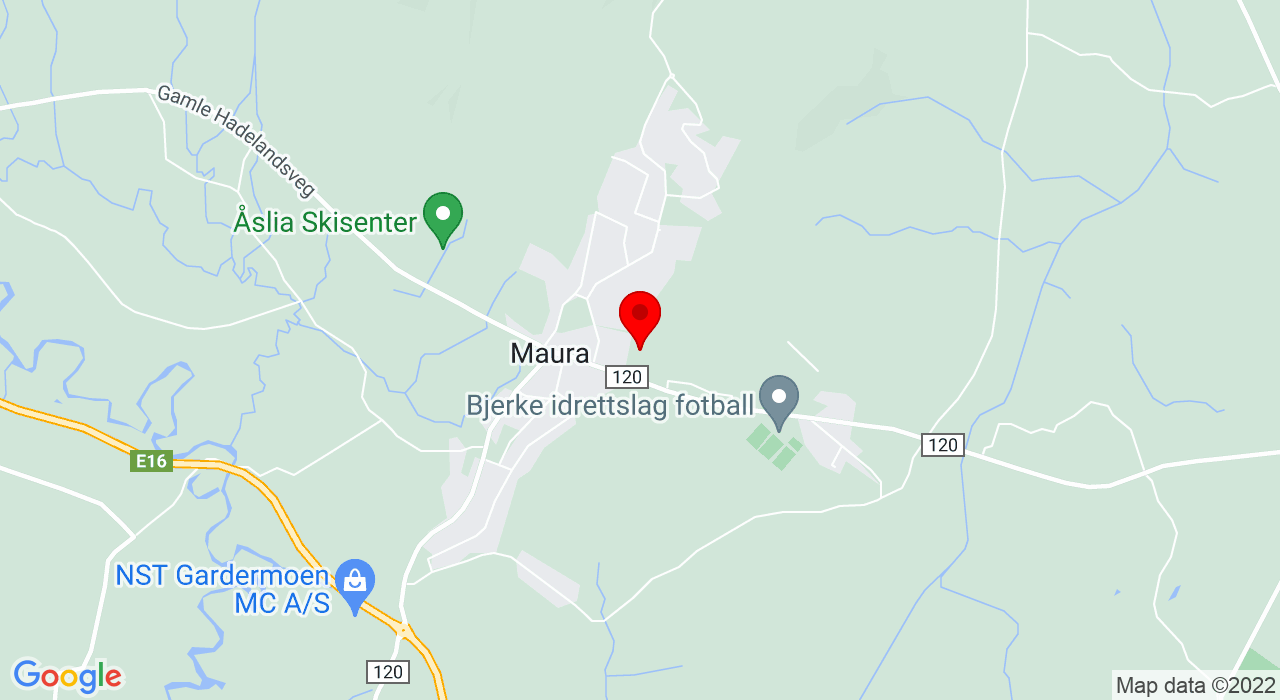 Google Map of Lauvåsvegen 2,2032+MAURA