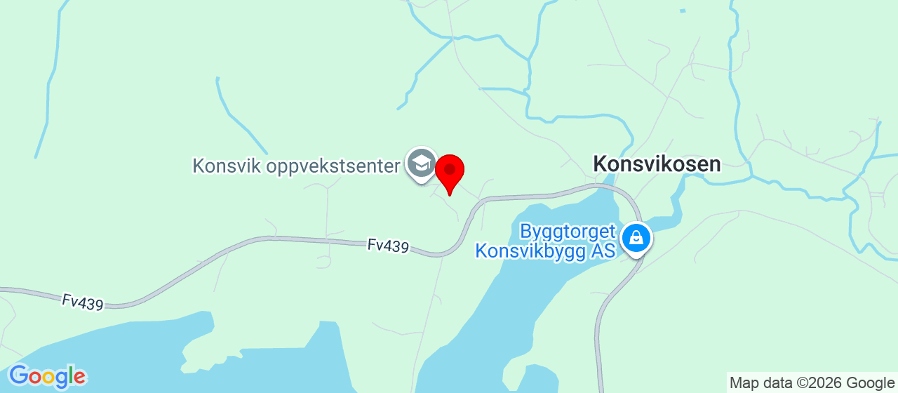 Kart over Skolbakken 6 Konsvikosen