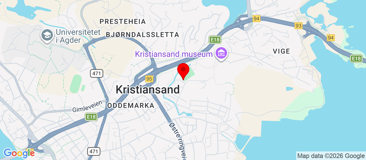 Kart over Kongsgårdbanen 