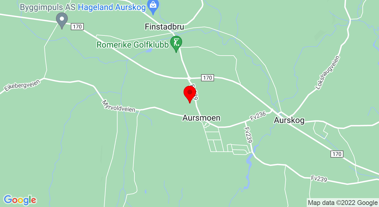 Google Map of Aurskoghallen, Aurveien 41,1930+AURSKOG