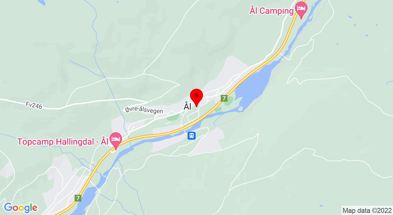 Google Map of Hallingdal / Valdres,3570+ÅL