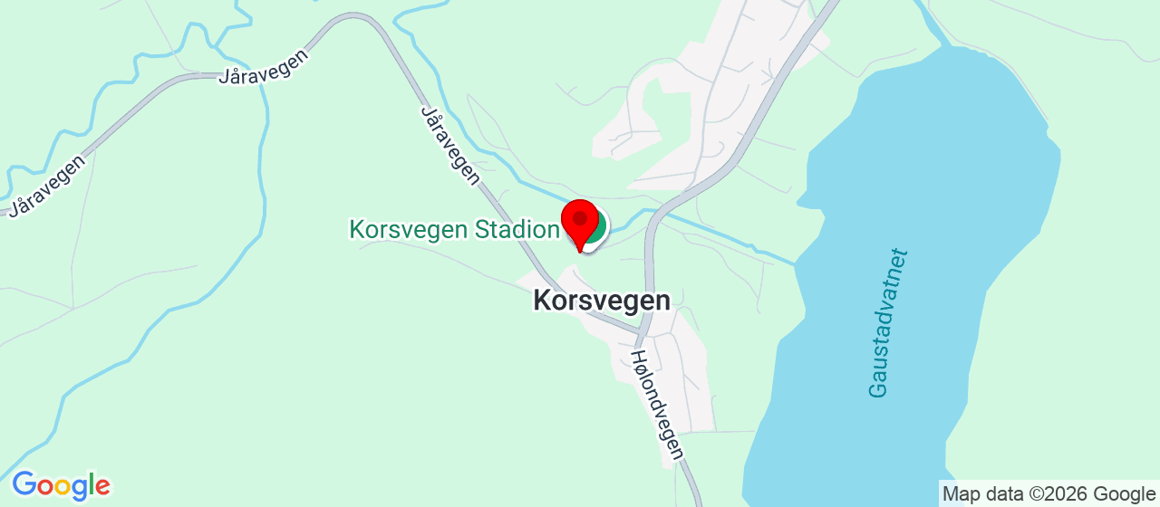 Kart over hølondvegen 2031 KORSVEGEN