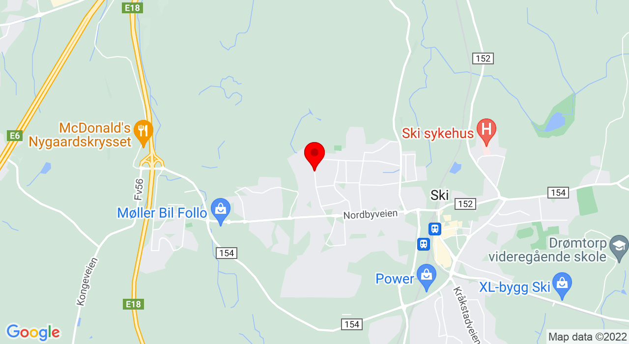 Google Map of Myrveien,1406+SKI