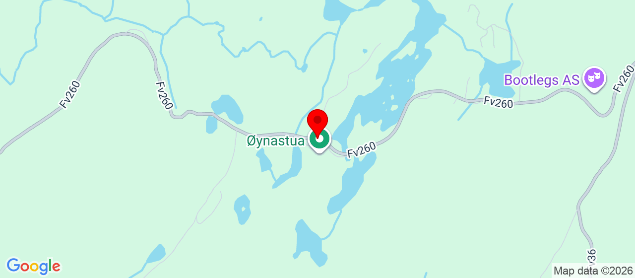 Kart over Øynaheia MJÅVATN