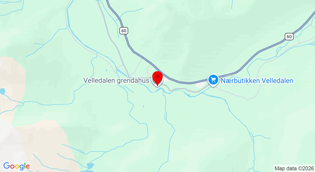 Google Map of https://www.google.com/maps/place/Velledalen Grendahus. Møterommet,6220+Straumgjerde