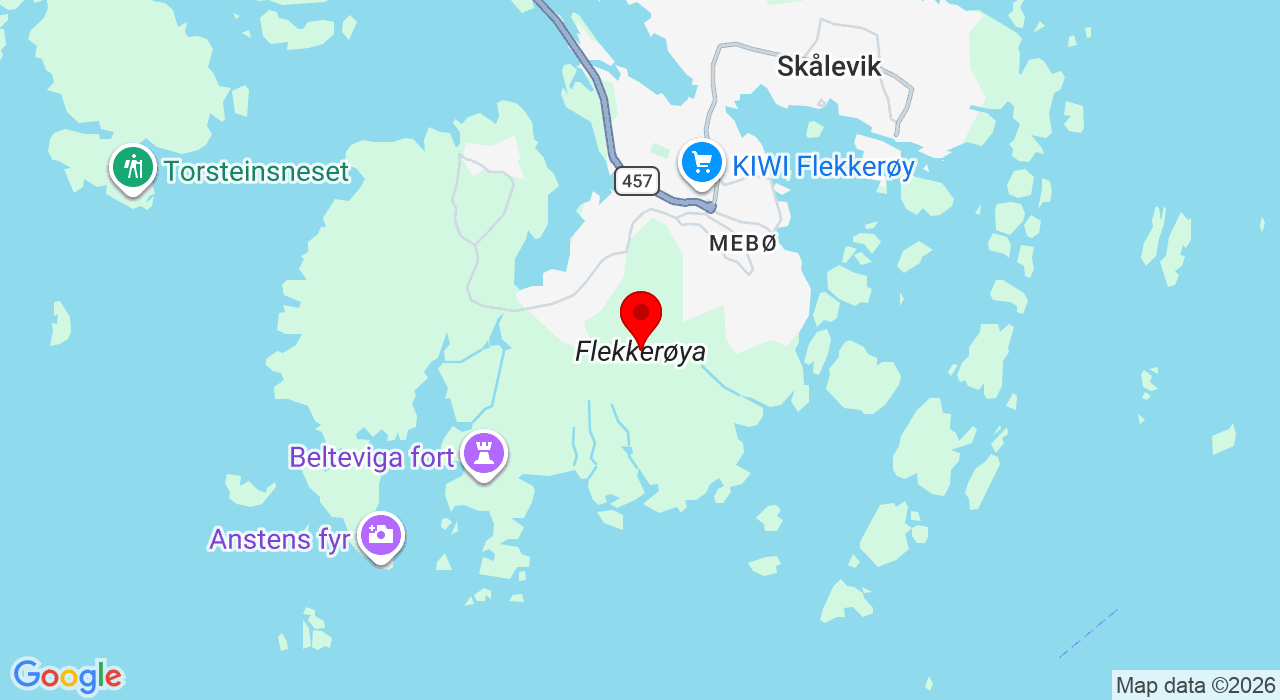 Google Map of https://www.google.com/maps/place/Idda Kunstgressbane, Modena Flekkerøya,Kristiansand