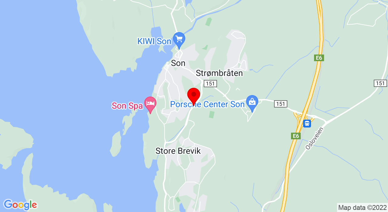 Google Map of Sigurd Stenes vei,1555+SON