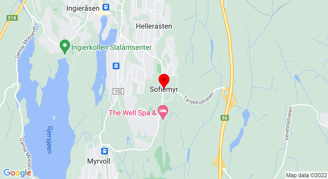 Google Map of Klubbhuset KIL Sofiemyr,+