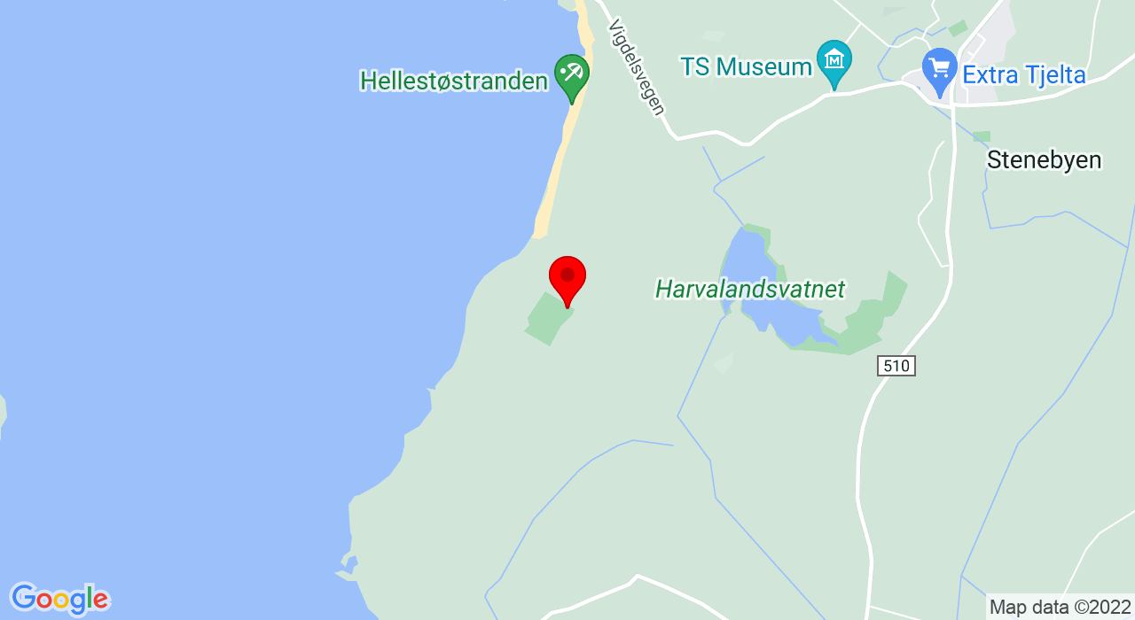 Google Map of Bybergsanden motocrossbane,4354+VOLL
