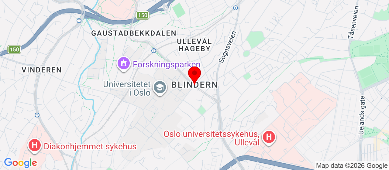 Kart over Sal 4, Blindern Atlentica 