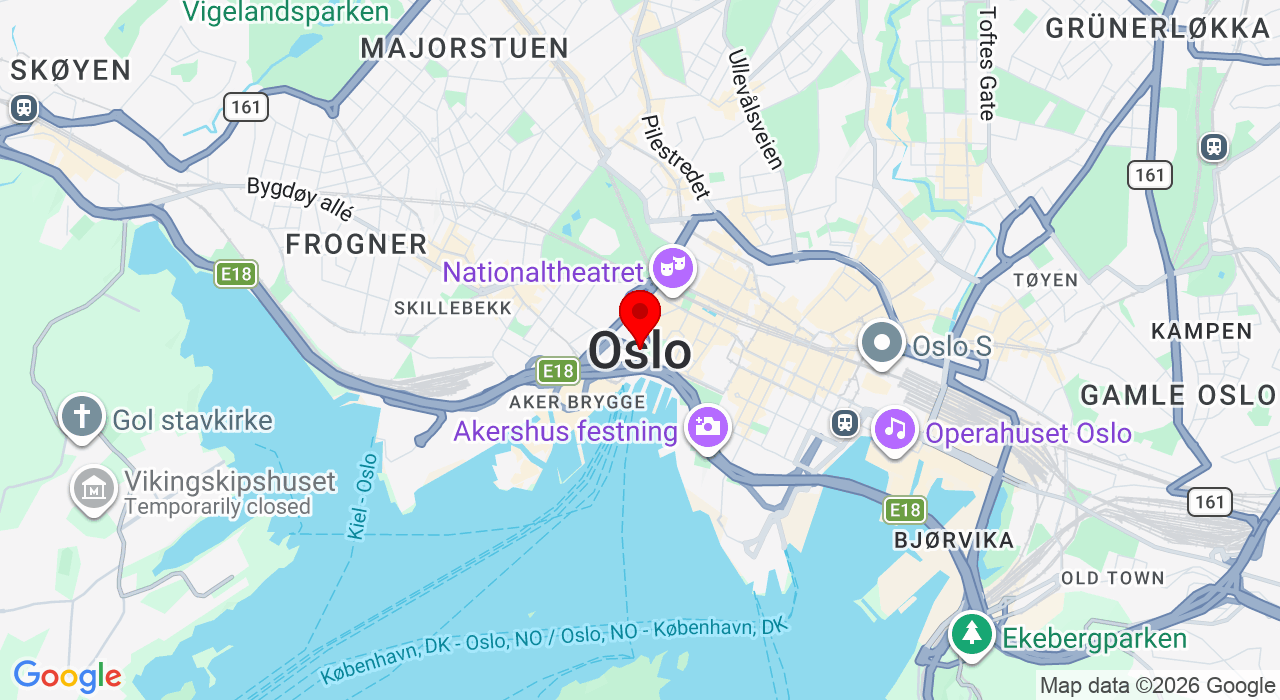 Google Map of https://www.google.com/maps/place/Oslo,0100+Oslo