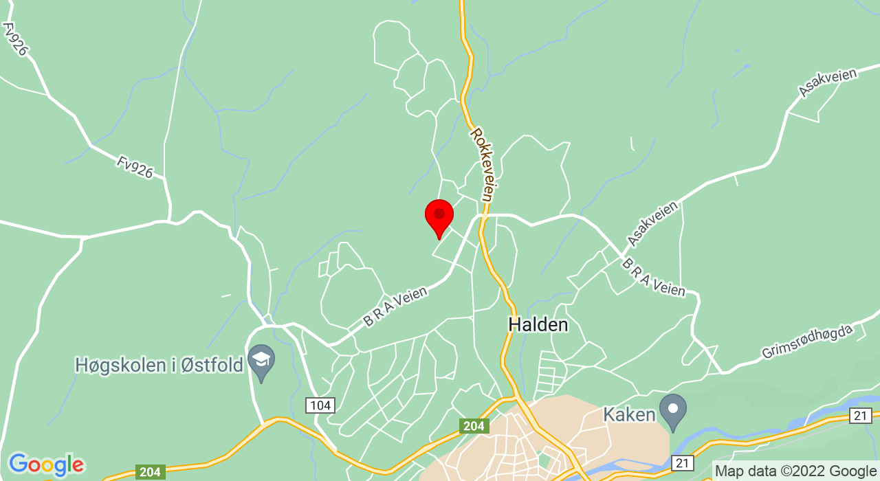 Google Map of Thorsheimveien 10,1782+HALDEN