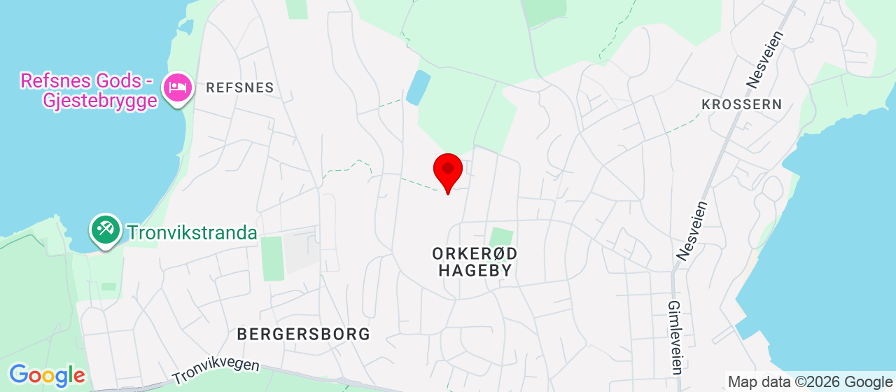 Kart over Ramberg skole 