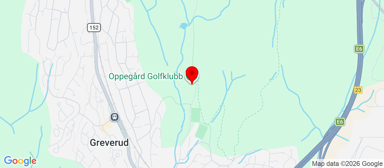 Kart over Kongeveien 196 OPPEGÅRD