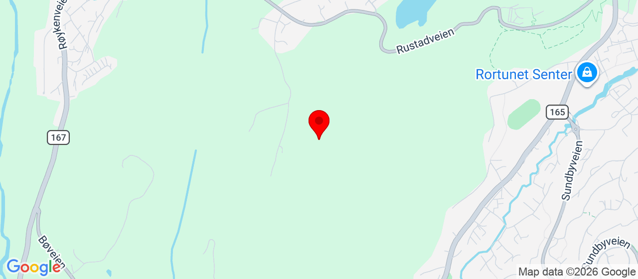 Kart over Nordmarka 