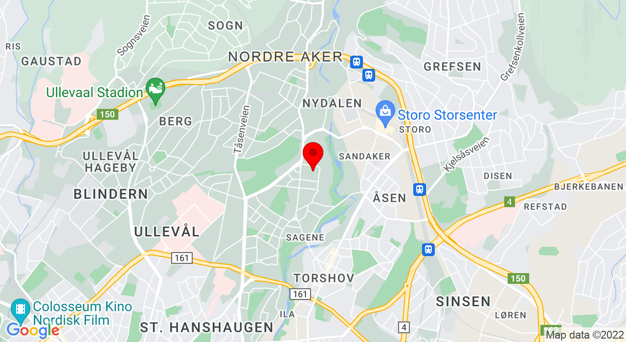 Google Map of Bjølsenhallen,+