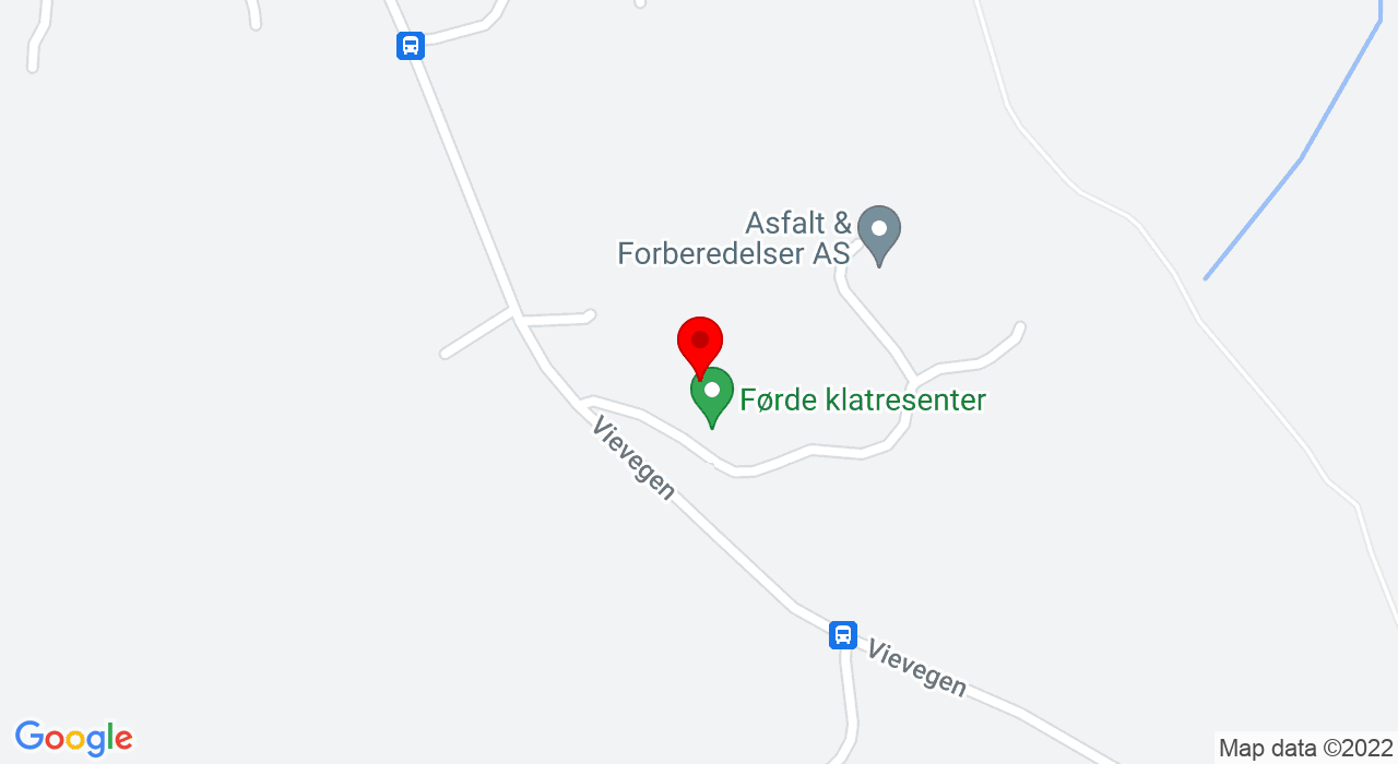 Google Map of Vievegen 169,6812+Førde