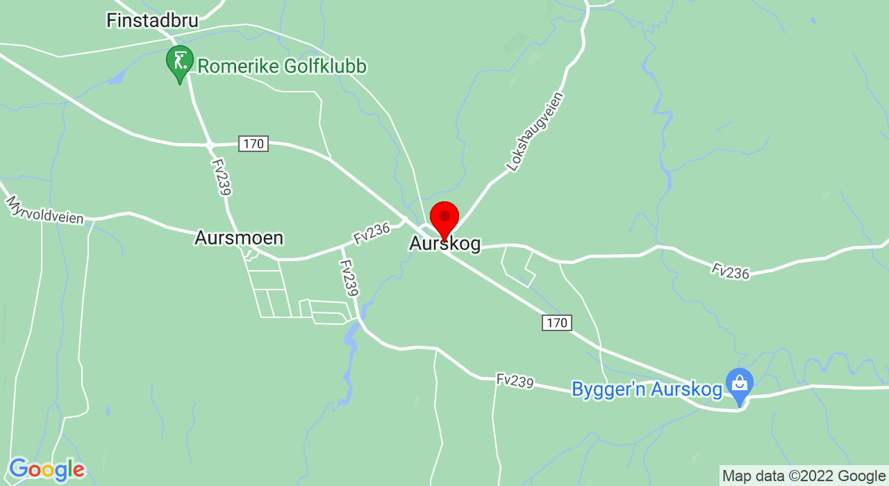 Google Map of Aurveien 41,1930+AURSKOG