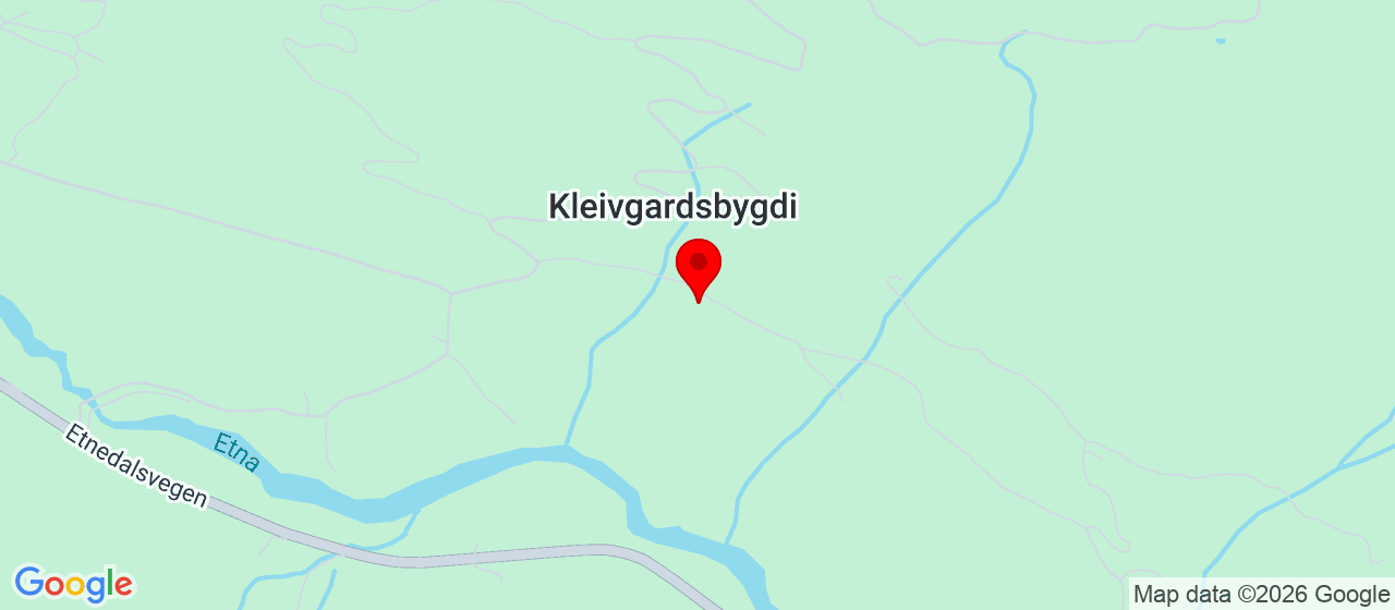 Kart over Kleivgardsbygde 155 Etnedal