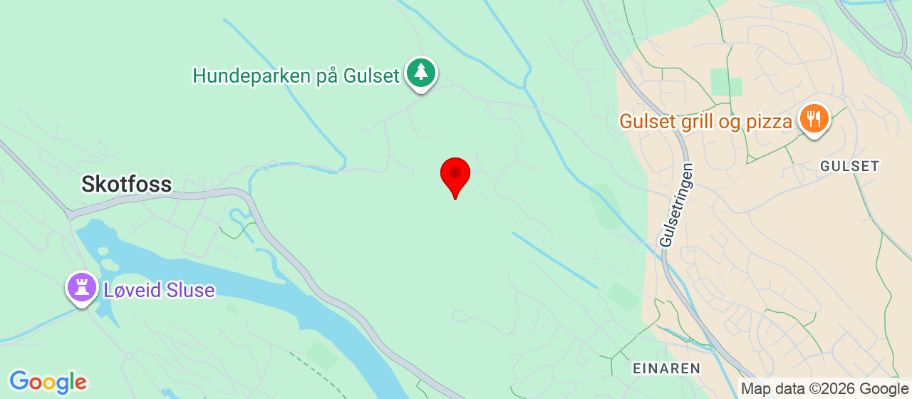 Kart over Vestre Gulset 163 SKIEN