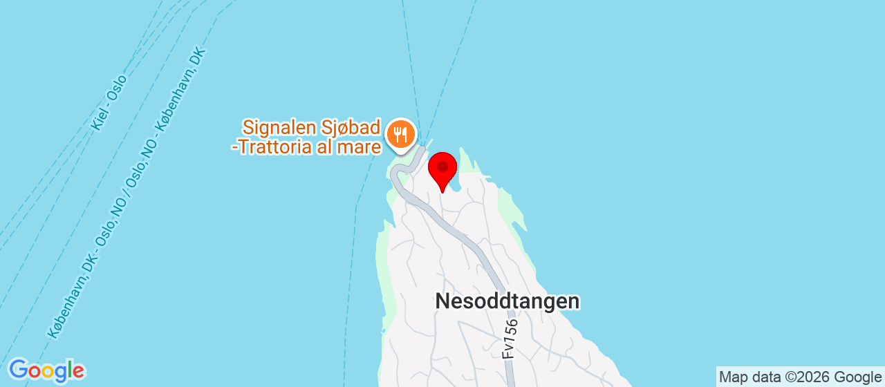 Kart over Nesoddtangen gård NESODDTANGEN