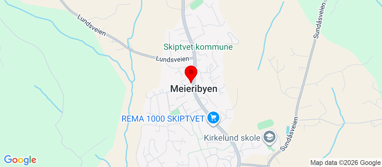 Kart over Storveien 31 B Skiptvet