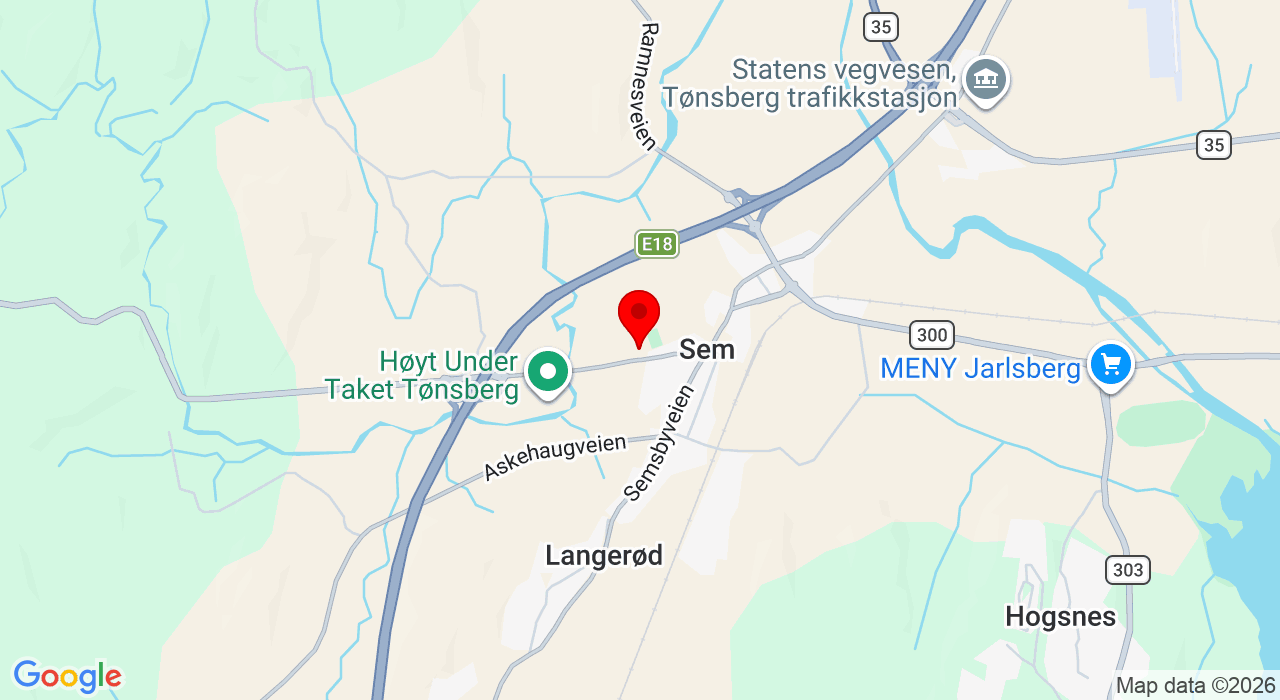 Google Map of https://www.google.com/maps/place/Sem idrettsforening,3170+Sem