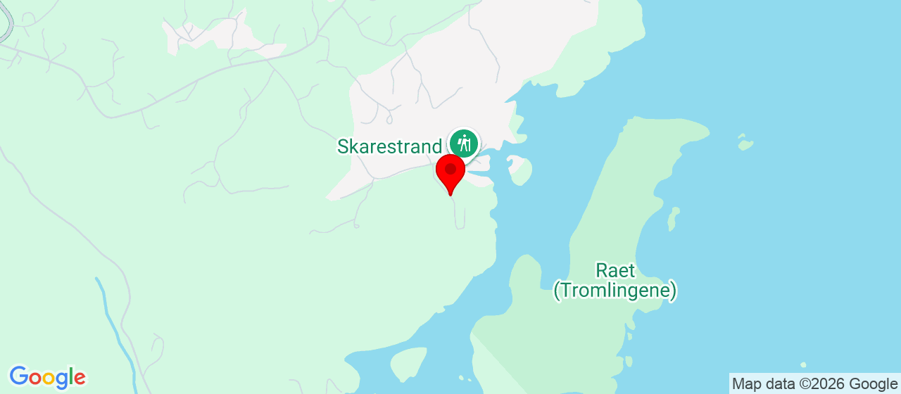 Kart over Skarestrand KONGSHAVN