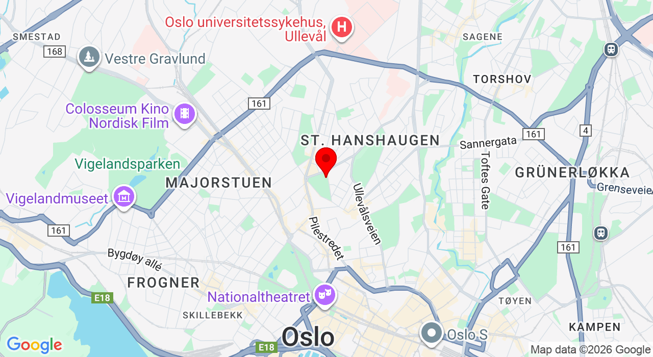 Google Map of https://www.google.com/maps/place/Bislett stadion,Oslo